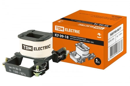 TDM ELECTRIC SQ0708-0077 Катушка управления для КМН  КУ- (09-18А) 110В TDM